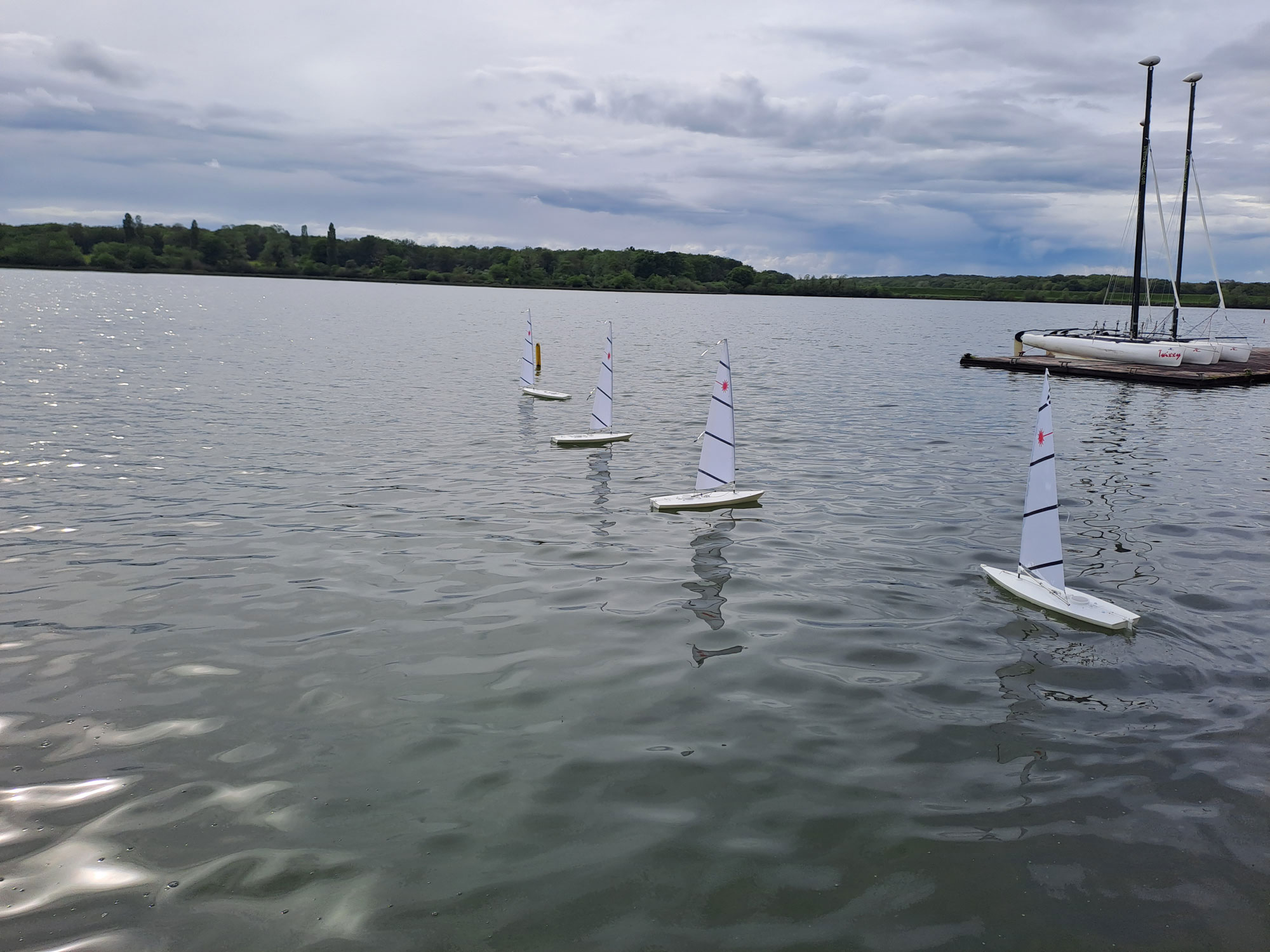 Voile radio commandée