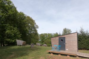 Hébergement en cabane accessible aux PMR au lac des Settons, Morvan