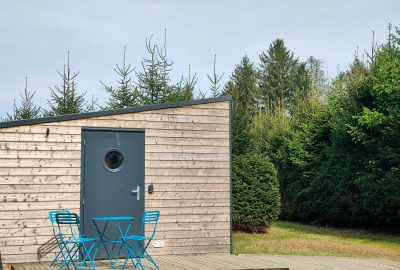 Hébergement en cabane accessible aux PMR au lac des Settons, Morvan