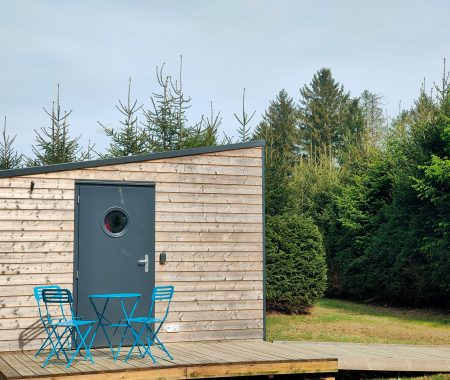 Hébergement en cabane accessible aux PMR au lac des Settons, Morvan