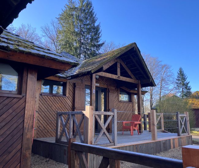 Hébergement en chalet accessible aux PMR au lac des Settons, Morvan