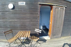 Hébergement dans une chambre cabine, au dessus du lac des Settons, Morvan