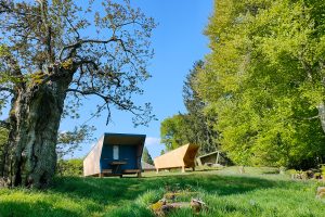 Hébergement insolite en cabane au lac des Settons, Morvan