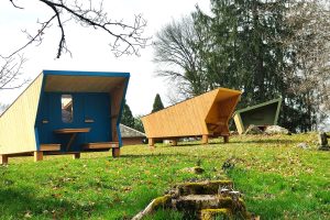 Hébergement insolite en cabane au lac des Settons, Morvan