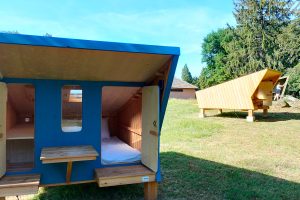 Hébergement insolite en cabane au lac des Settons, Morvan