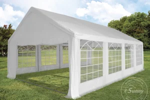 Location de tentes de réception et de barnums au lac des Settons, domaine Activital