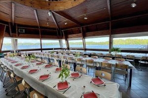 Restaurant La Pagode au domaine Activital au lac des Settons