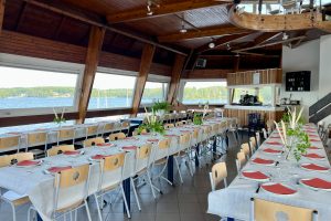 Restaurant La Pagode au domaine Activital au lac des Settons