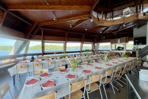 Restaurant La Pagode au domaine Activital au lac des Settons