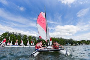 Séjour estival au lac des Settons, pour les centres sociaux, au domaine Activital