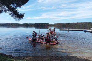 Séjour estival au lac des Settons, pour les centres sociaux, au domaine Activital