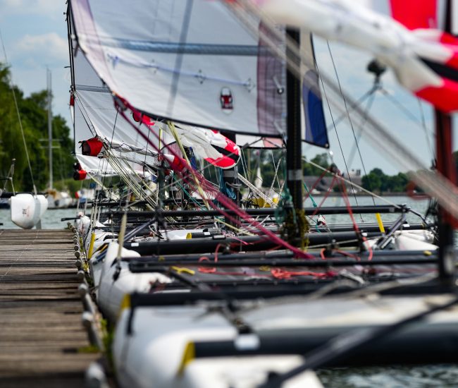 Séjour Initiation à la voile sur le lac des Settons