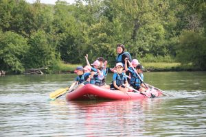 Séjour scolaire estival au lac des Settons, au domaine Activital
