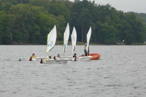 Stage de voile sur le lac des Settons